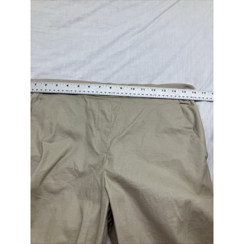 Kenneth Cole New York women's tan dress pants / slacks size M - Picture 5 of 6